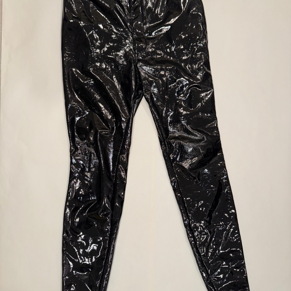 House of CB Glossy Black Leggings